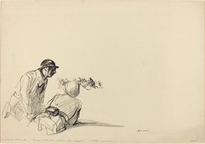 Avance alemán, c. 1914-1919 de Jean Louis Forain