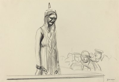 Germania ante los jueces, c. 1914-1919 de Jean Louis Forain