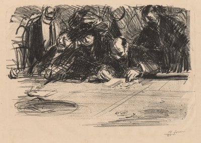 Grupo de jugadores de Jean Louis Forain