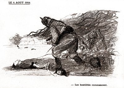 Comienzan las hostilidades de Jean Louis Forain