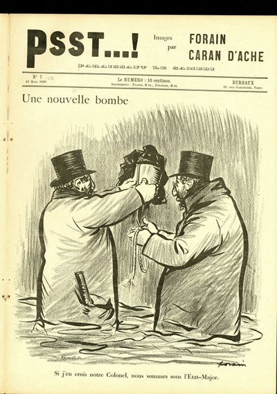 Ilustración de Jean-Louis Forain en Psst...! de Jean Louis Forain