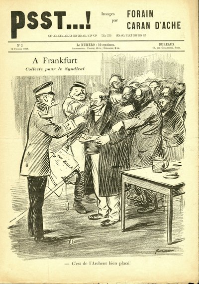Ilustración de Jean-Louis Forain (1852-1931) en Psst...! de Jean Louis Forain