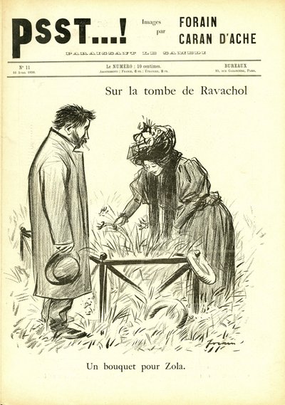 Ilustración de Jean-Louis Forain (1852-1931) en Psst...! de Jean Louis Forain