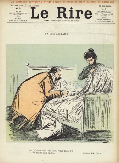 Ilustración para Le Rire de Jean Louis Forain