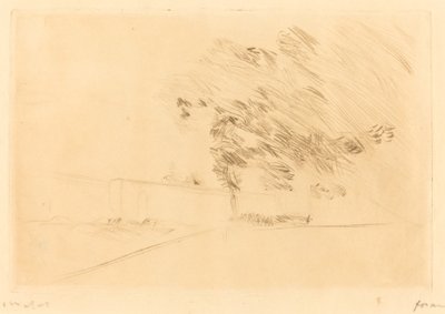 En el parque de Versalles (primera placa) de Jean Louis Forain