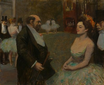 En las alas, 1899 de Jean Louis Forain