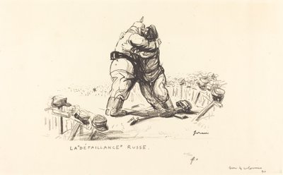 La Defaillance Russe de Jean Louis Forain