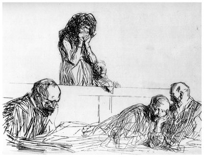 La Fille-mere, c1870-1930 de Jean Louis Forain
