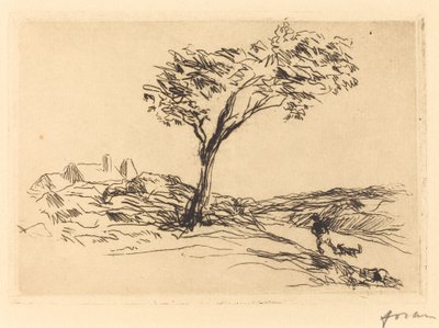 Paisaje en los alrededores de Versalles de Jean Louis Forain