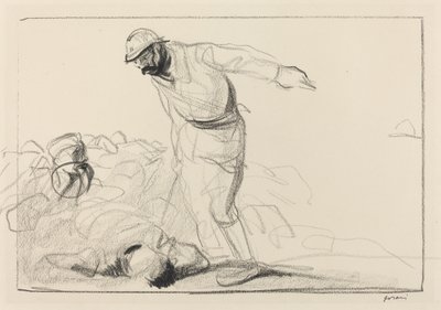 Ilusiones perdidas, probablemente 1918 de Jean Louis Forain