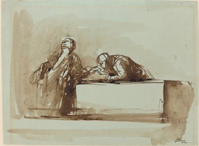 Hombres de justicia de Jean Louis Forain