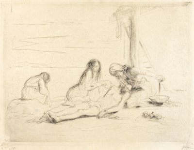 Pietá (primera placa) de Jean Louis Forain