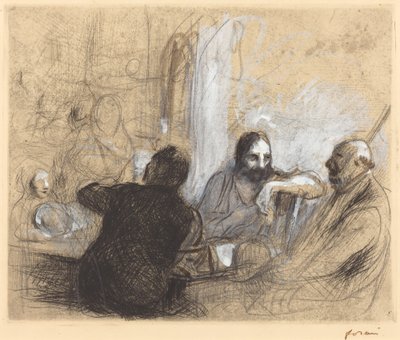 Peregrinos en Emaús de Jean Louis Forain