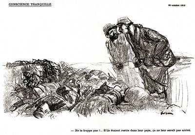 Conciencia tranquila de Jean Louis Forain
