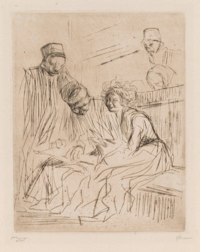 Lectura del informe del abogado de Jean Louis Forain