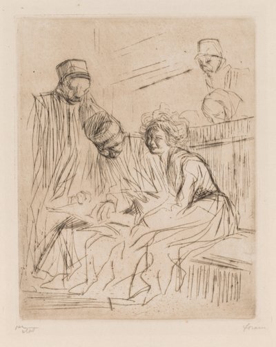Lectura del informe de los abogados de Jean Louis Forain