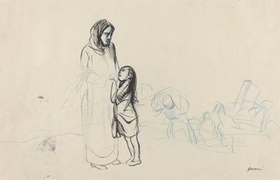 Refugiados, c. 1914-1919 de Jean Louis Forain
