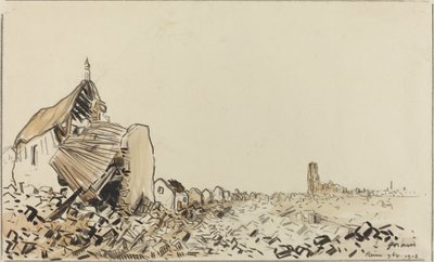 Reims 9bre 1918 de Jean Louis Forain
