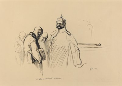 Si hubieran vencido, c. 1919 de Jean Louis Forain