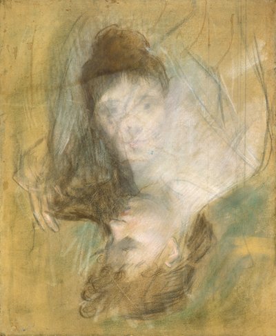 Boceto de una mujer, 1885-1890 de Jean Louis Forain