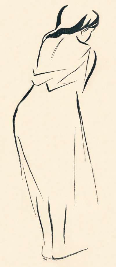 Estudio en Línea, c1898 de Jean Louis Forain