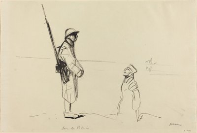 Sur le Rhin, c. 1914-1919 de Jean Louis Forain