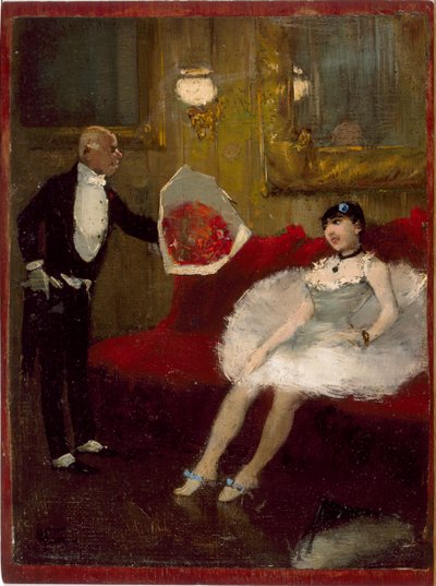 El admirador, c.1877-79 de Jean Louis Forain