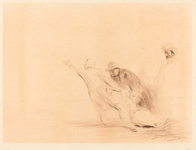 La adúltera (tercera placa) de Jean Louis Forain