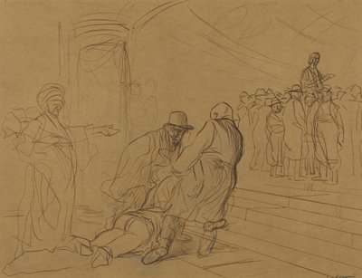 La adúltera, c. 1910 de Jean Louis Forain