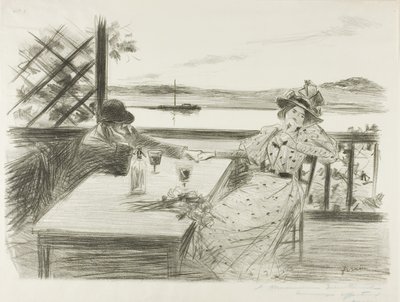 El cenador de Jean Louis Forain