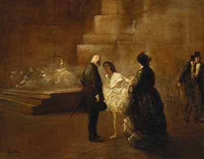 La lección de danza de Jean Louis Forain