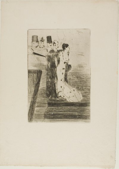 La partida de la estrella de Jean Louis Forain