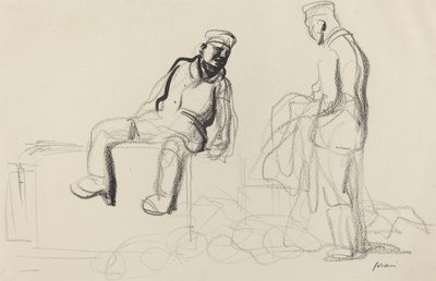 La Retirada Económica, c. 1914-1919 de Jean Louis Forain