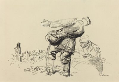 El Imperio Destruye, La República Paga, probablemente 1918 de Jean Louis Forain