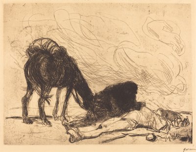 El buen samaritano de Jean Louis Forain
