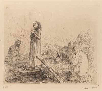 El milagro ante el Santísimo Sacramento de Jean Louis Forain