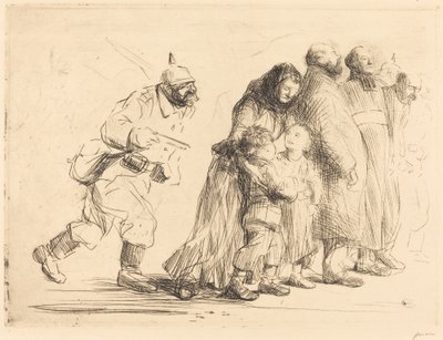 Los notables (gran placa) de Jean Louis Forain
