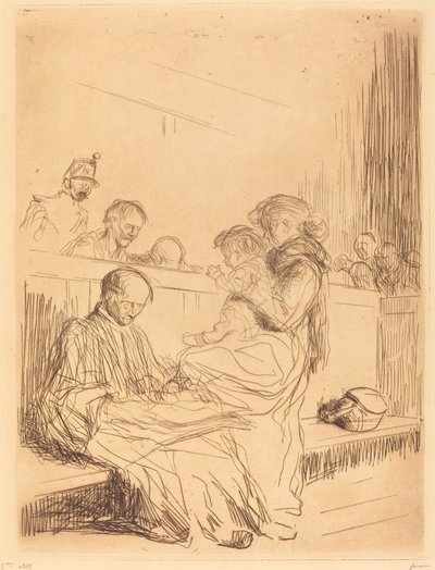 El prisionero y el niño de Jean Louis Forain