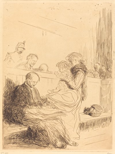 El prisionero y el niño de Jean Louis Forain