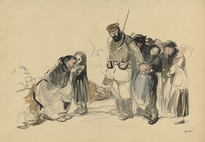 La Esclavitud en el Norte, cuarto trimestre de 1800s o primer tercio de 1900s de Jean Louis Forain