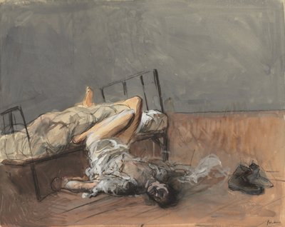 El suicidio, cuarto trimestre del siglo XIX o primer tercio del siglo XX de Jean Louis Forain