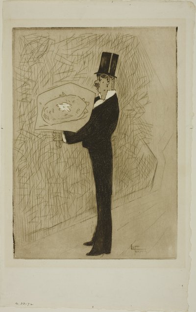 El dandy con un ramo de Jean Louis Forain