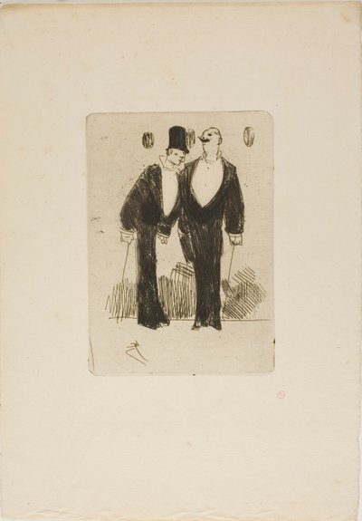 Los dos dandis de Jean Louis Forain