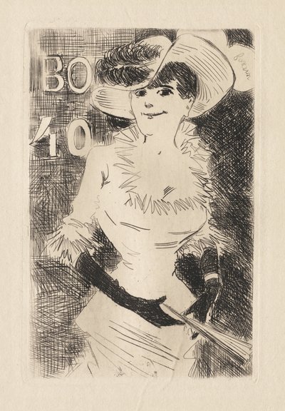 La caminante de Jean Louis Forain