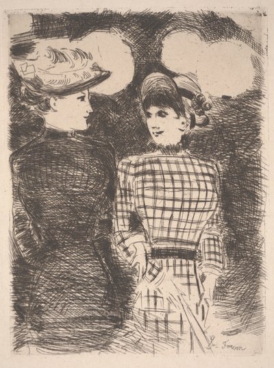 Dos mujeres de Jean Louis Forain