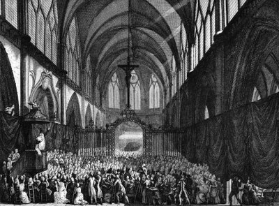 Revolución Francesa: Servicio fúnebre en Saint Jacques de l