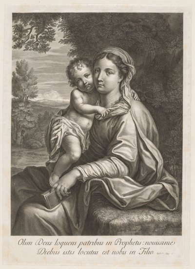 Madonna y niño de Jean Louis Roullet