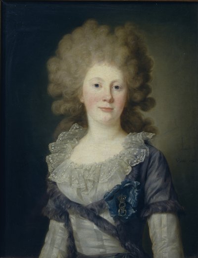 Retrato de la Condesa Sofía Vladimirovna Panina 1774-1844, 1791 de Jean Louis Voille