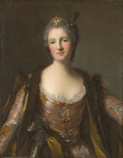 Elisabeth Catherine de Besenval, marquesa de Broglie, como sultana de Jean Marc Nattier