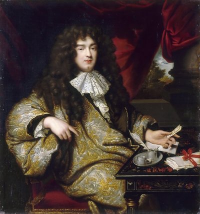Jean-Baptiste Colbert, marqués de Seignelay 1651-1690 de Jean Marc Nattier